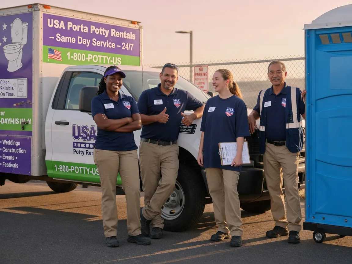 Porta Potty Rental company in Wellsville, KS
