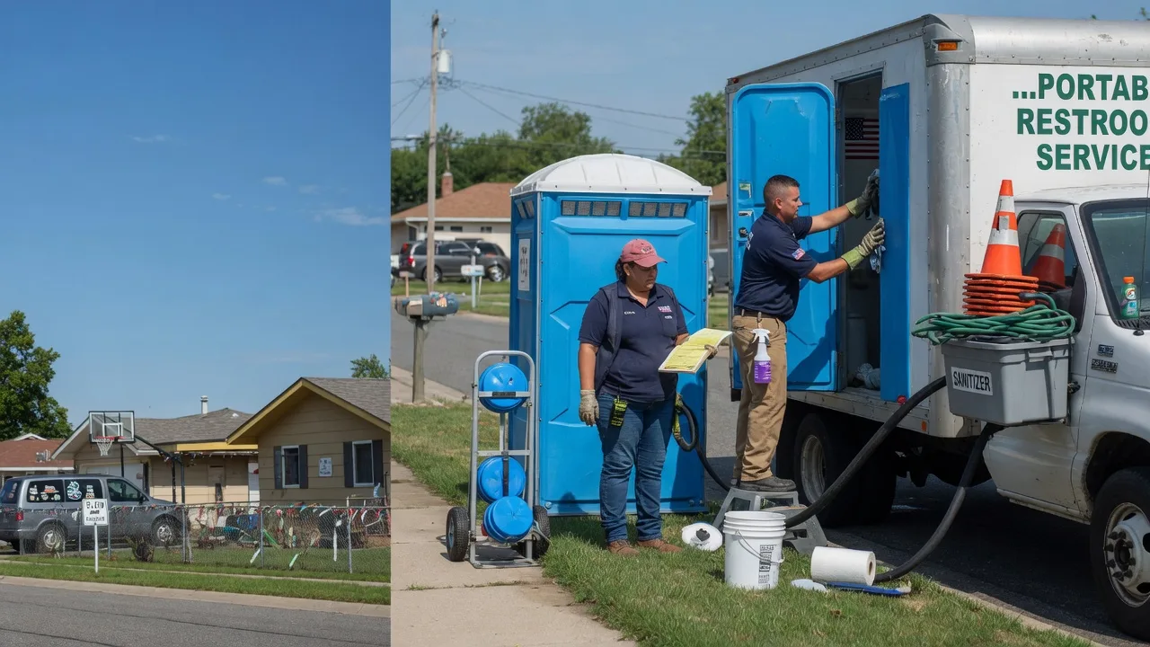 Portable Toilet Rental in Wellsville, KS near me